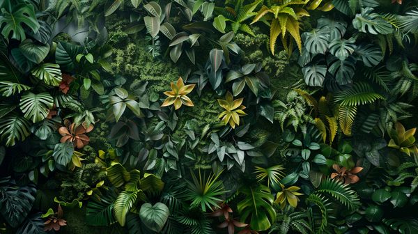 Mur végétalisé artificiel : touche de verdure sans entretien